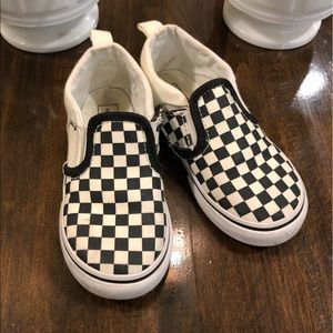 Toddler Checkered Vans